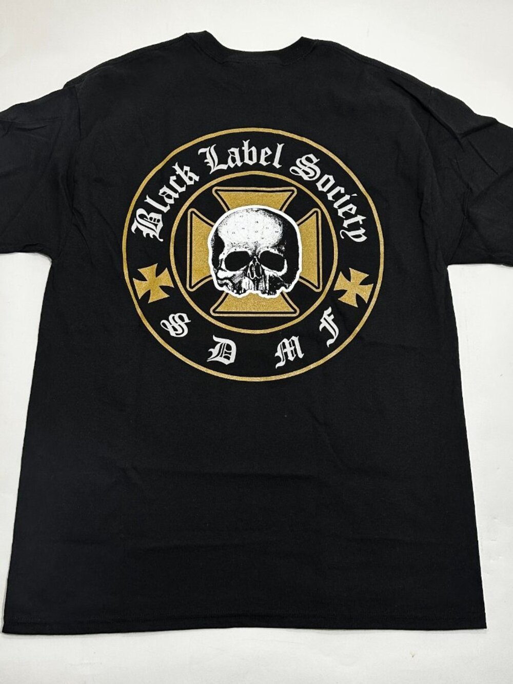 Black Label Society SDMF Skull Graphic Band T Shirt Mens Large Hanes Heavyweight - Picture 12 of 16